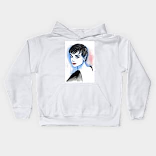 Audrey Hepburn Kids Hoodie